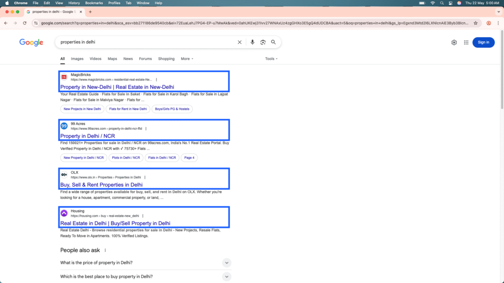 SEO in POEM model in digital marketing.