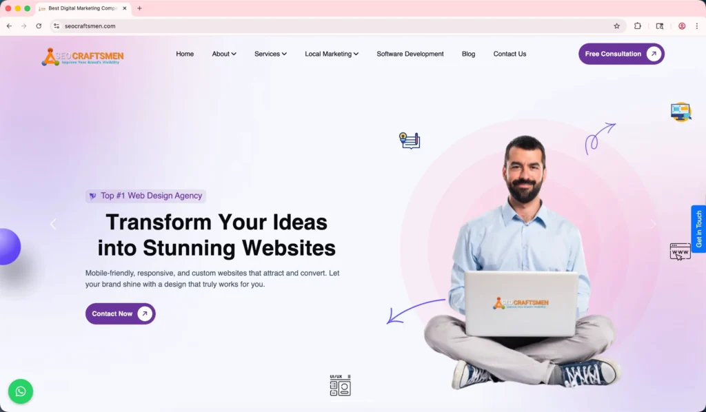 SEO Craftsmen is known for best SEO services in Varanasi.