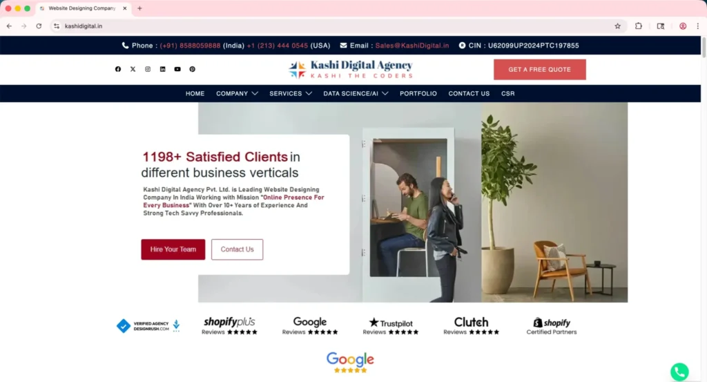 Kashi Digital Agency offers best SEO services in Varanasi.