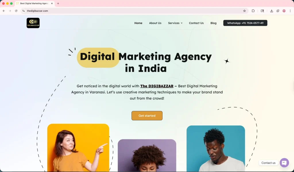 Digibazzar is among digital marketing companies in Varanasi helping brands improve visibility and grow online.