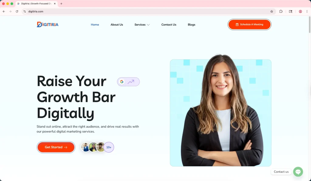Digitiria digital marketing agency in Varanasi helping businesses grow with SEO, ads and online visibility.