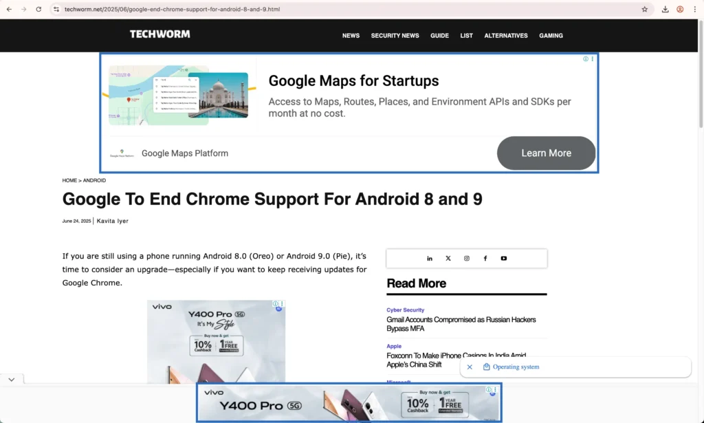 Display ads in POEM framework in digital marketing.