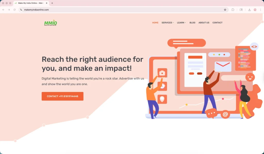 Make My India Online is listed among SEO agencies in Varanasi.