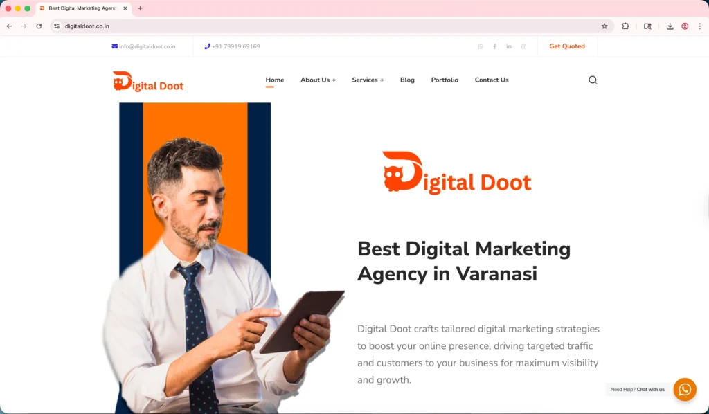 Digital Doot operates among SEO agencies in Varanasi.